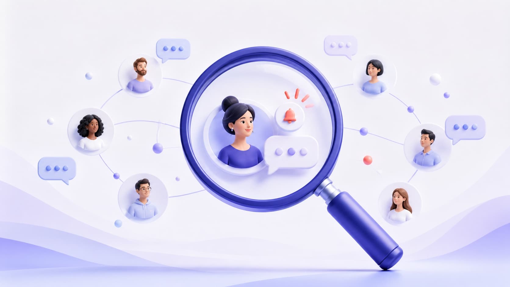 Illustration of organizing customer requests from Facebook groups into a practical lead workflow